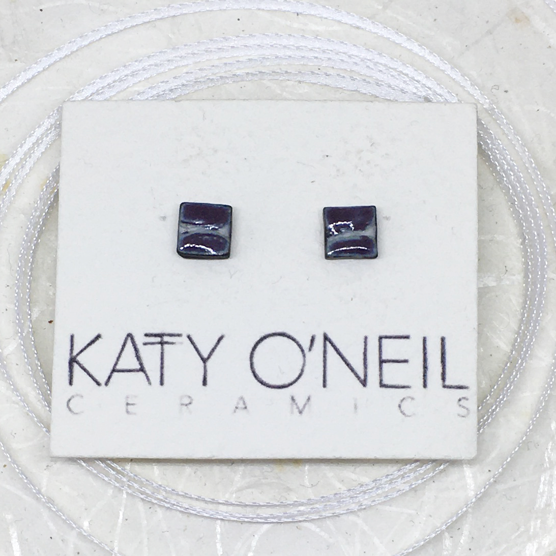 Tiny Square Earrings 24